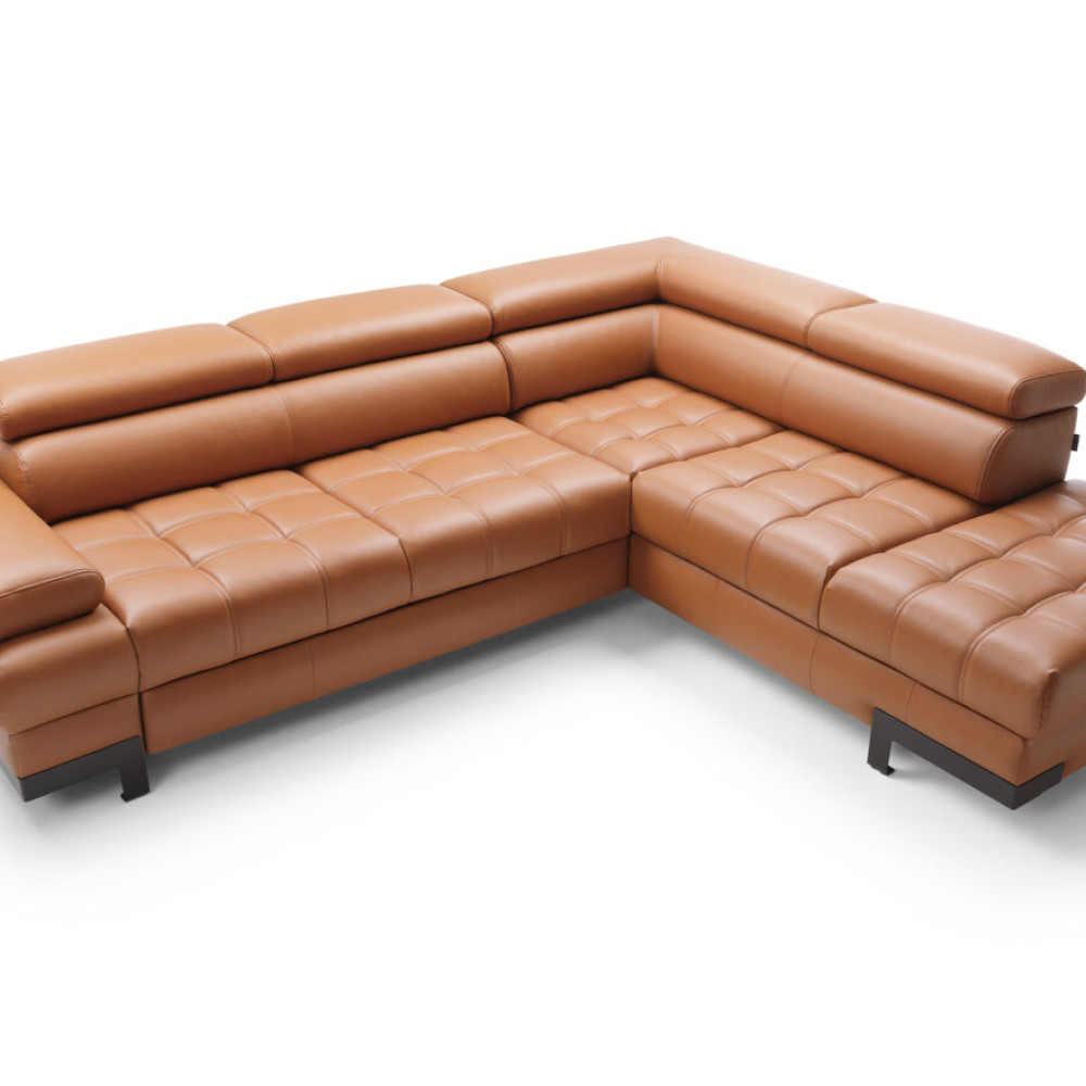 Stūra dīvāns  Selva L “Leather Collection”