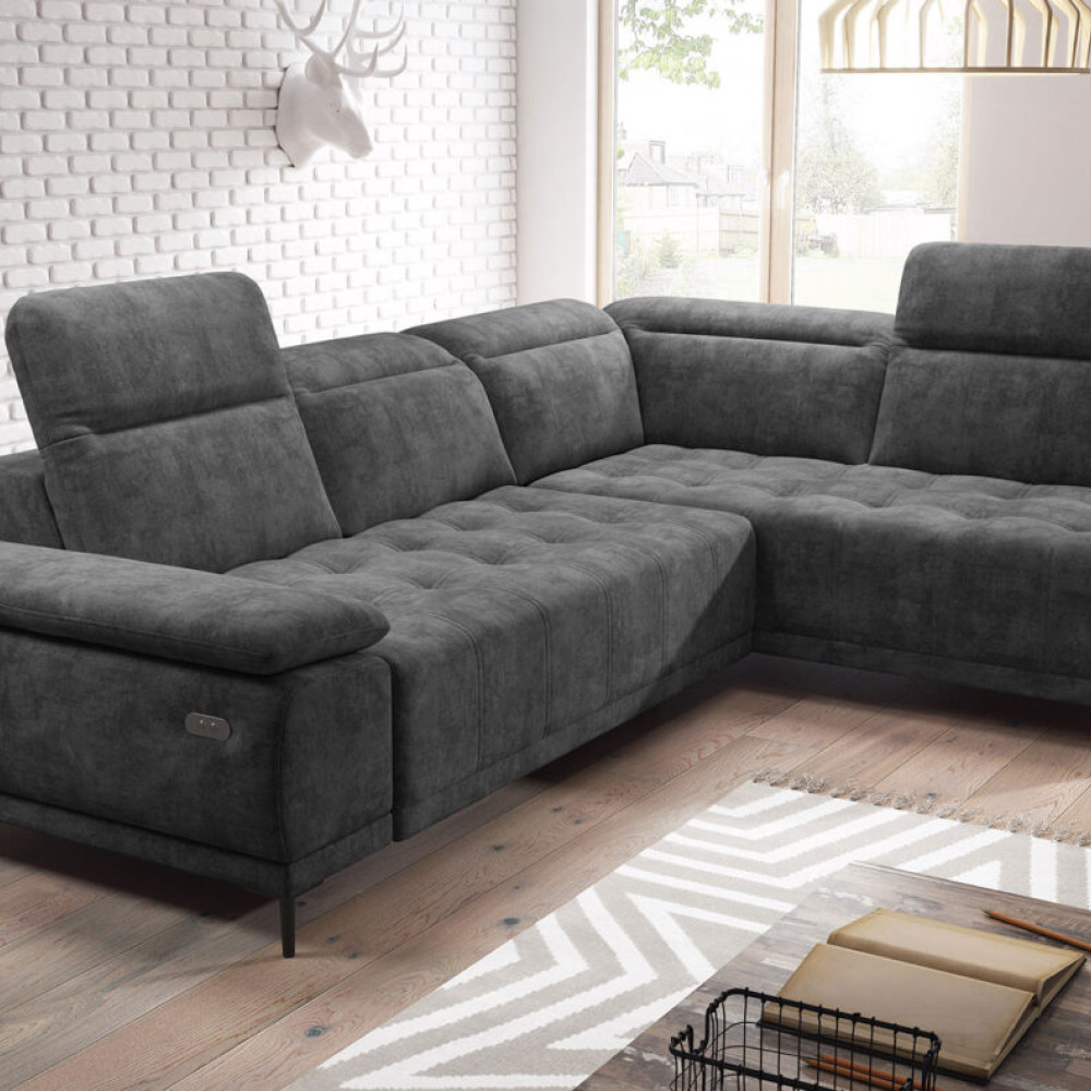 Stūra dīvāns  Focus L “Avangarde Collection”