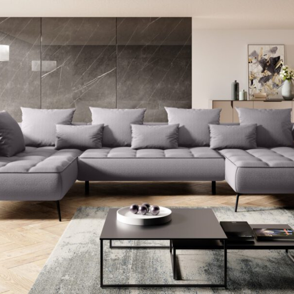 Stūra dīvāns  Seledo XL “Leather Collection”