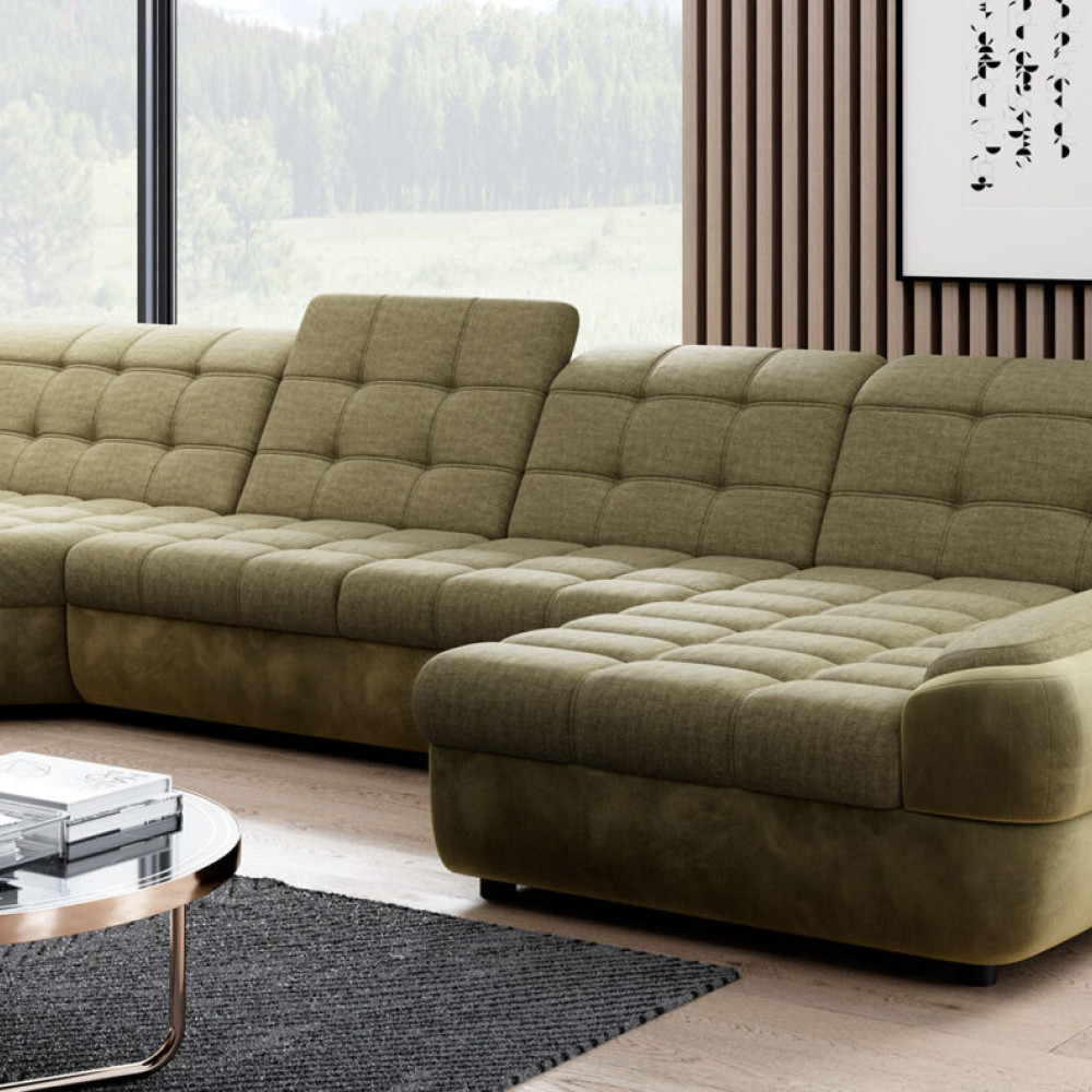 Stūra dīvāns  Infinity XL R2 “Avangarde Collection”