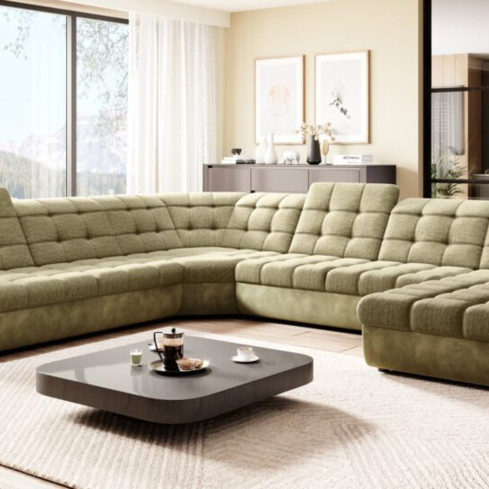 Stūra dīvāns  Infinity XL R3 “Avangarde Collection”