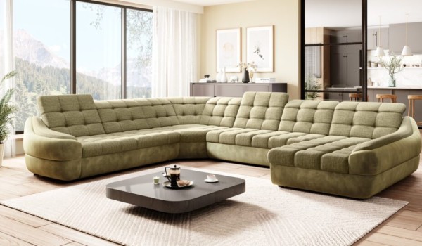 Stūra dīvāns  Infinity XL R3 “Avangarde Collection”