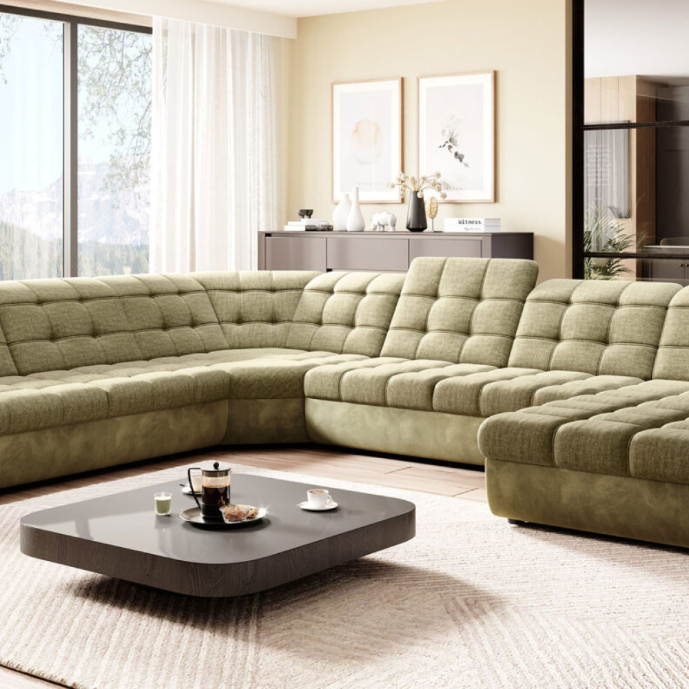 Stūra dīvāns  Infinity XL R3 “Avangarde Collection”