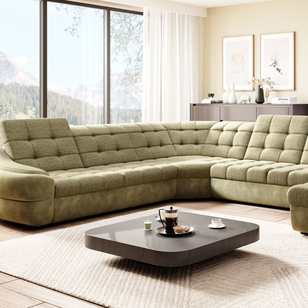 Stūra dīvāns  Infinity XL R3 “Avangarde Collection”
