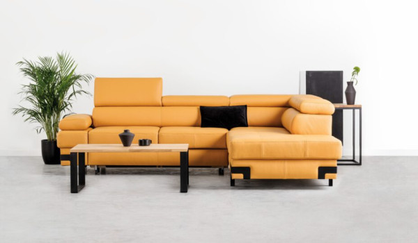 Stūra dīvāns  Emporio L “Leather Collection”