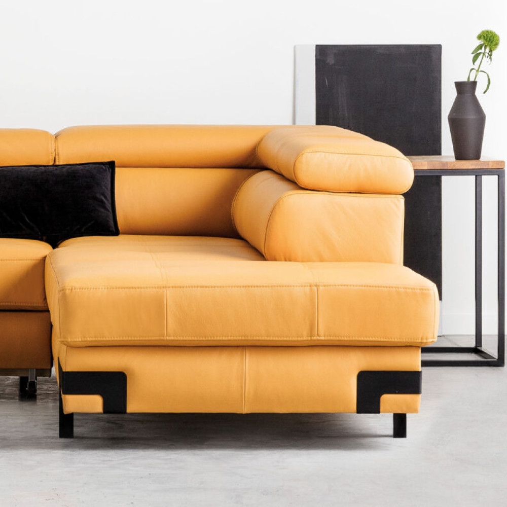 Stūra dīvāns  Emporio L “Leather Collection”