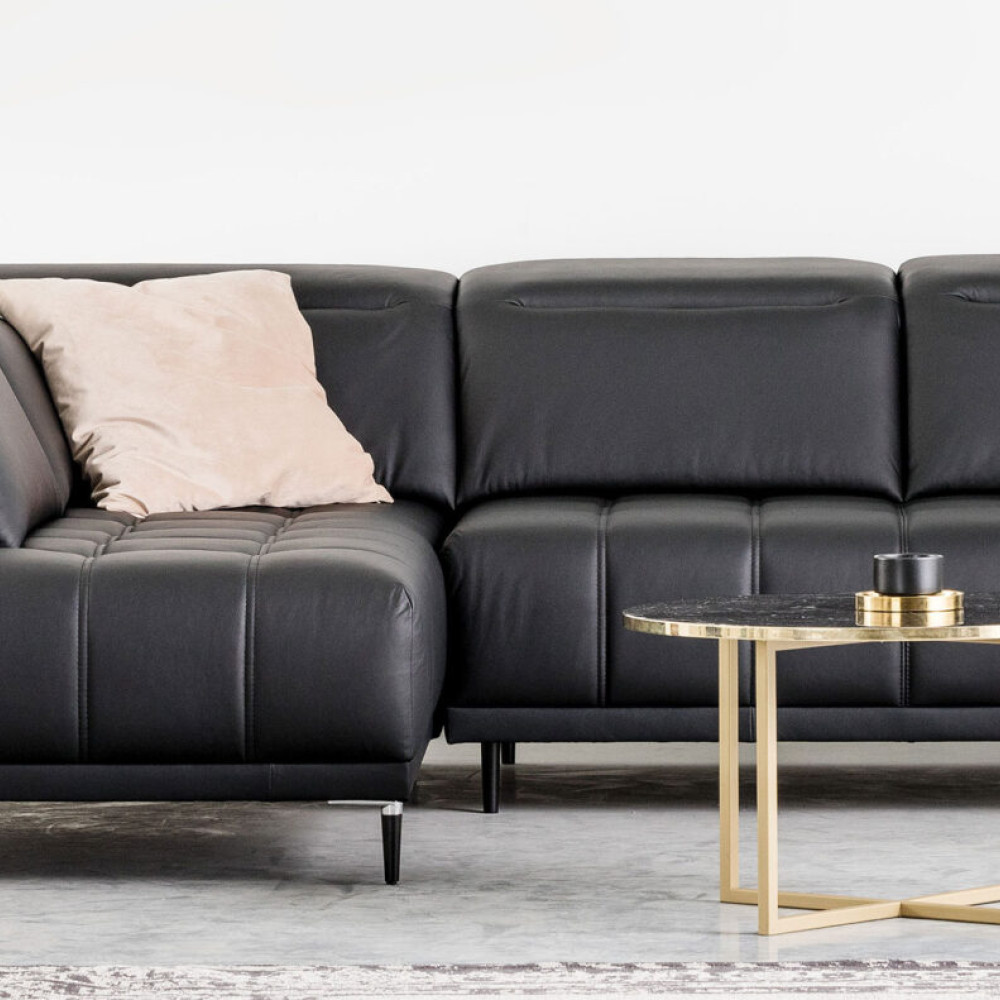 Stūra dīvāns  Focus L “Leather Collection”