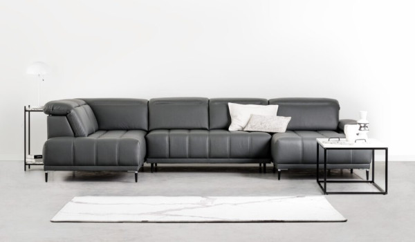Stūra dīvāns  Focus XL “Leather Collection”