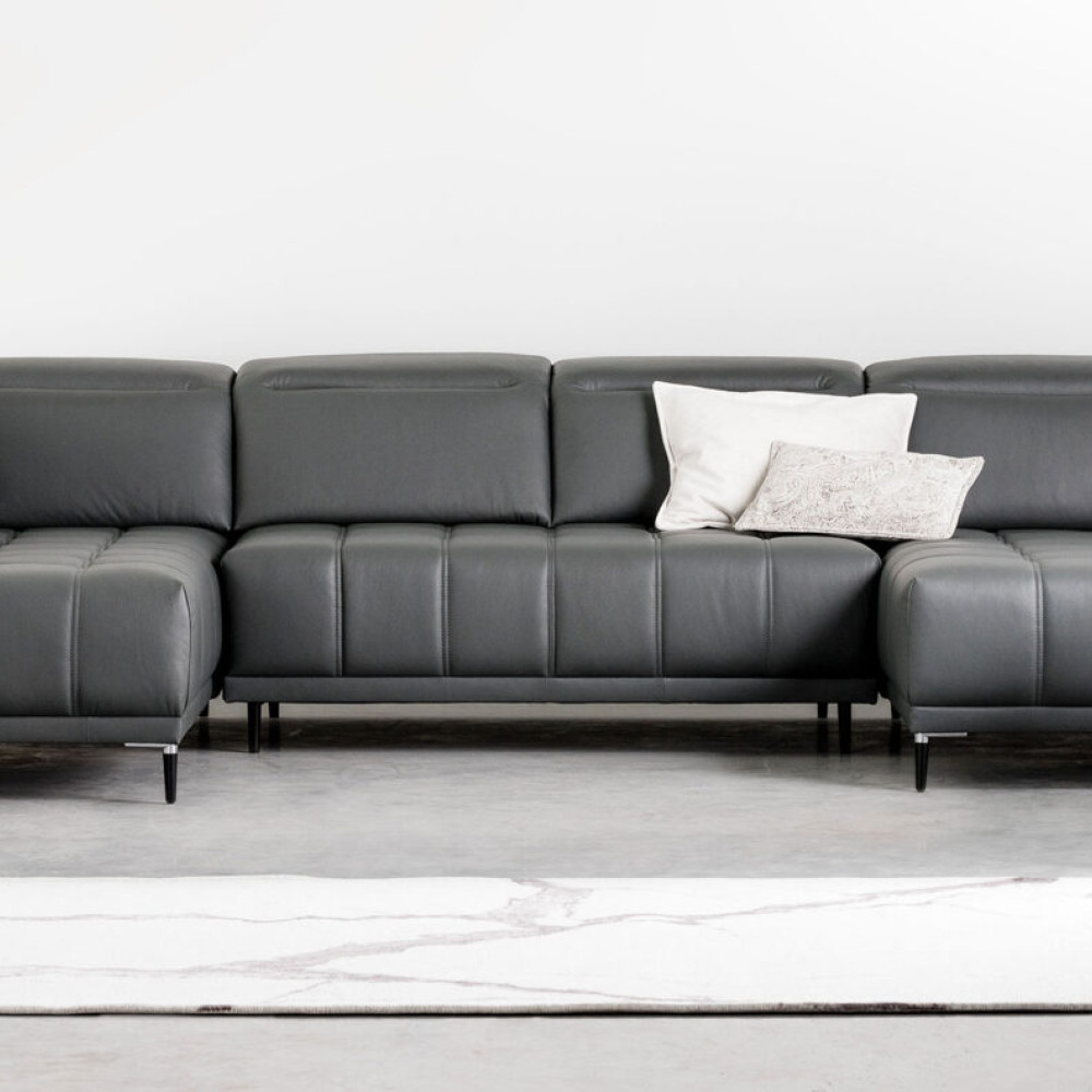 Stūra dīvāns  Focus XL “Leather Collection”