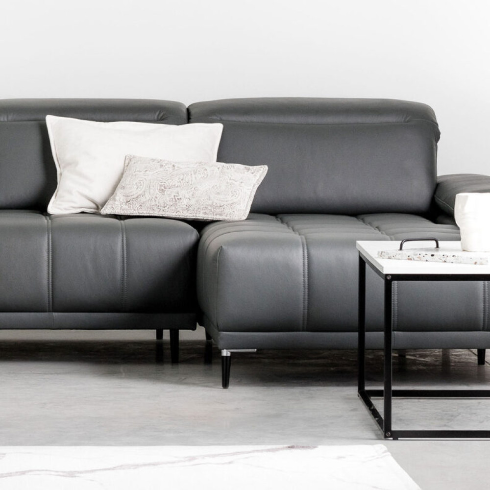 Stūra dīvāns  Focus XL “Leather Collection”