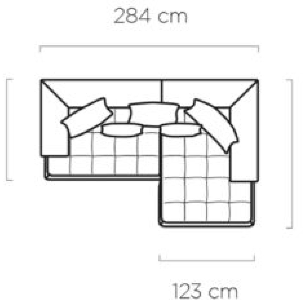 Stūra dīvāns  Seledo Mini “Avangarde Collection”