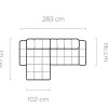 Stūra dīvāns  Tollo Mini “Avangarde Collection”