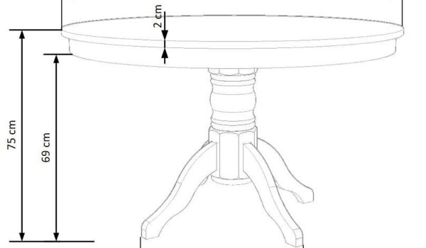 Деревянный стол GLOSTER