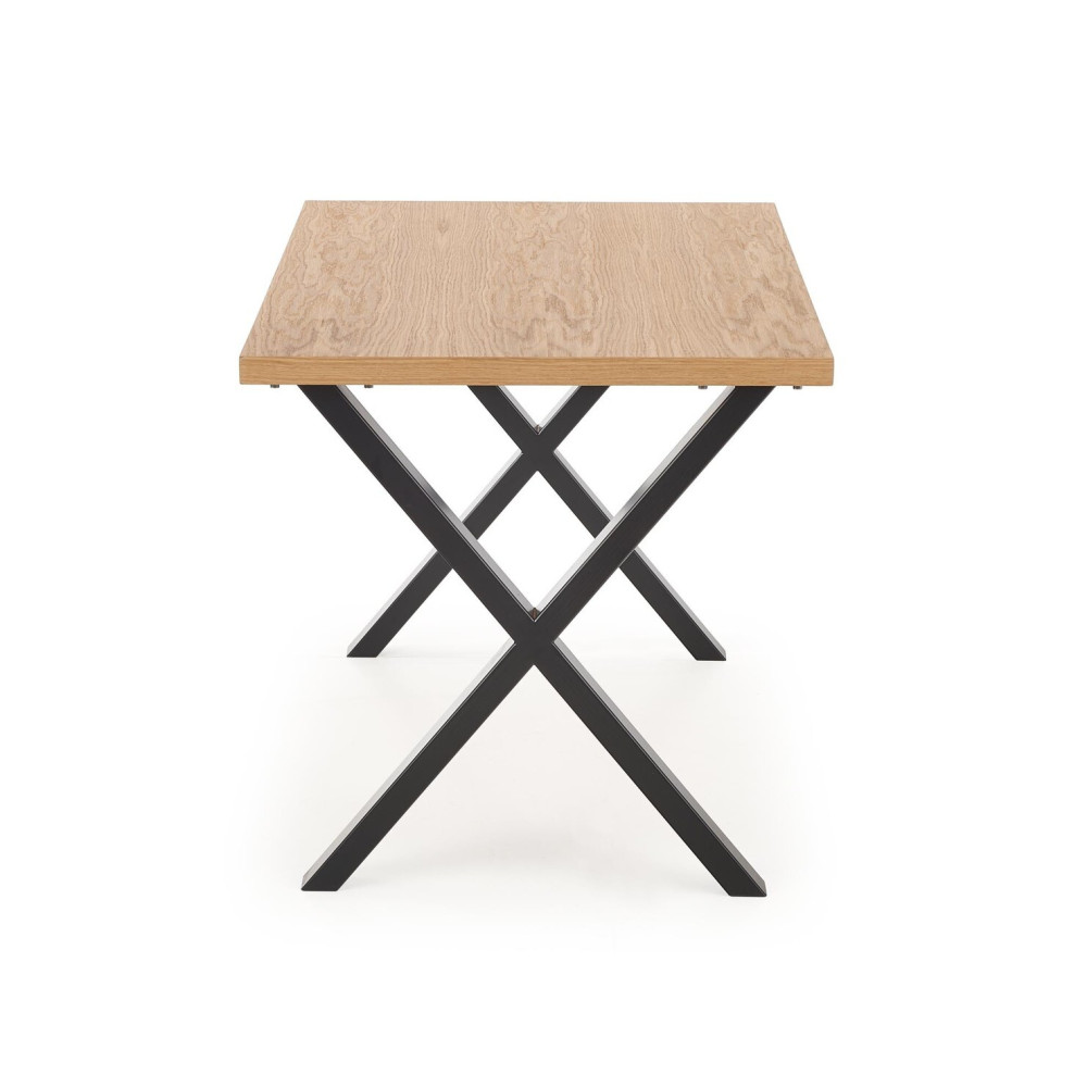 Saliekamais galds APEX dabīgais finieris 140/85 cm (pēc izvēles: darba virsmas pagarinājums)
