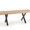 Saliekamais galds APEX dabīgais finieris 140/85 cm (pēc izvēles: darba virsmas pagarinājums)