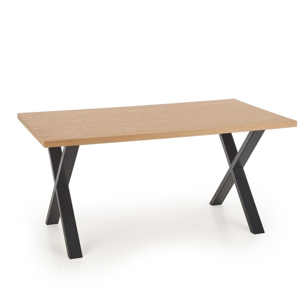 Saliekamais galds APEX dabīgais finieris 140/85 cm (pēc izvēles: darba virsmas pagarinājums)