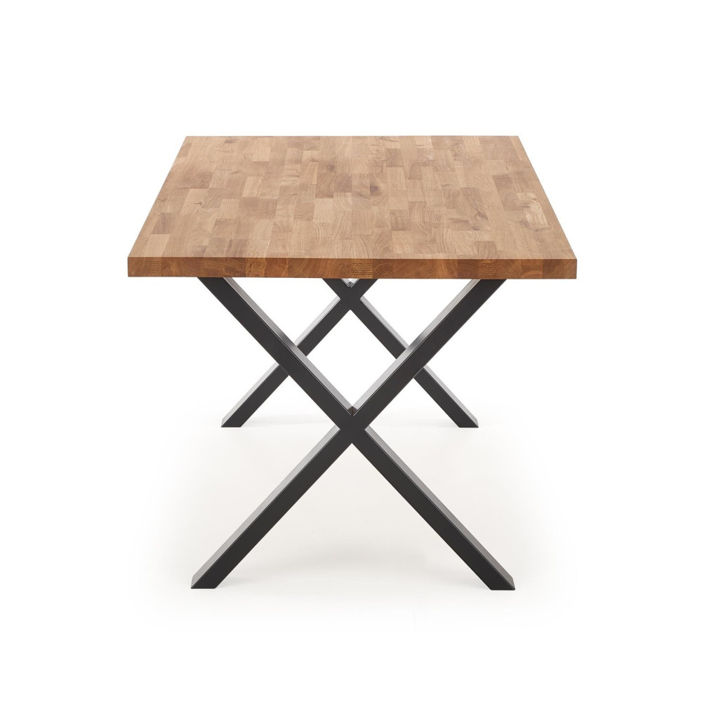 Saliekamais galds APEX masīvkoks 120/78 cm (pēc izvēles: darba virsmas pagarinājums)