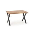 Saliekamais galds APEX masīvkoks 120/78 cm (pēc izvēles: darba virsmas pagarinājums)