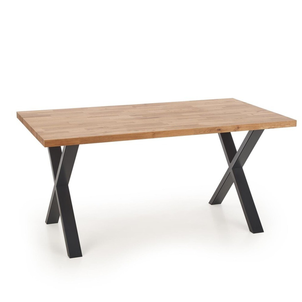 Saliekamais galds APEX masīvkoks 160/90 cm (pēc izvēles: darba virsmas pagarinājums)