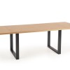 Saliekamais galds RADUS dabīgais finieris 140/85 cm (pēc izvēles: darba virsmas pagarinājums)
