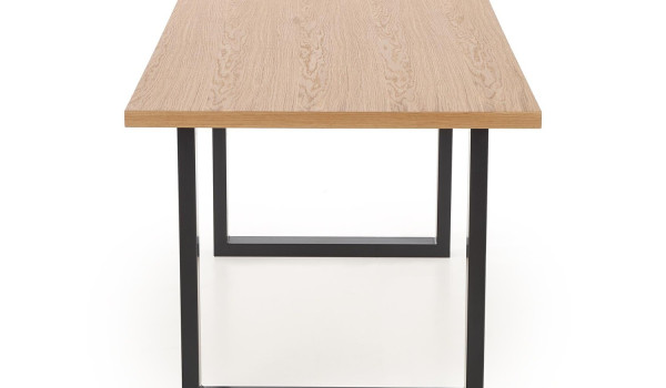 Saliekamais galds RADUS dabīgais finieris 160/90 cm (pēc izvēles: darba virsmas pagarinājums)