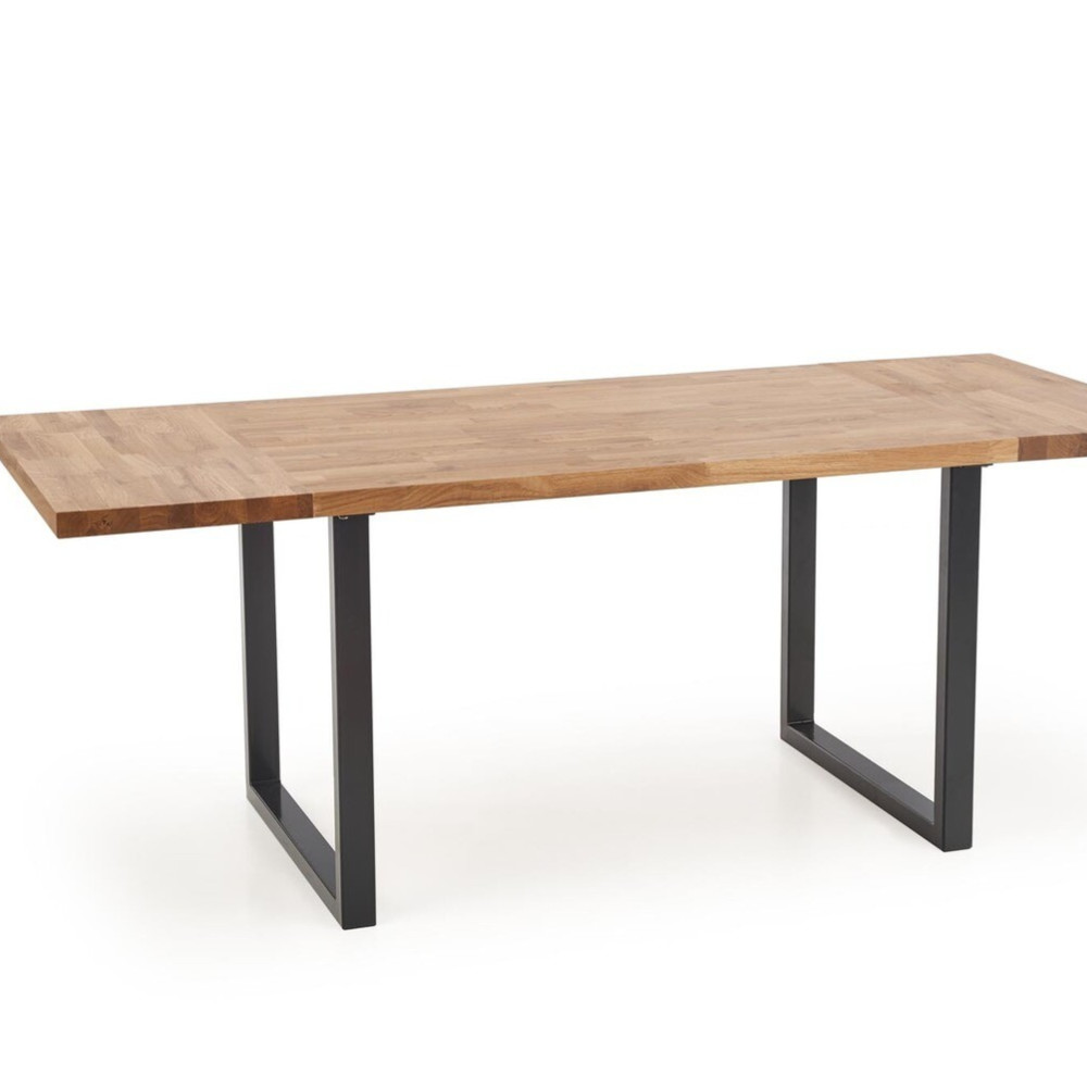 Saliekamais galds RADUS masīvkoks 120/78 cm (pēc izvēles: darba virsmas pagarinājums)