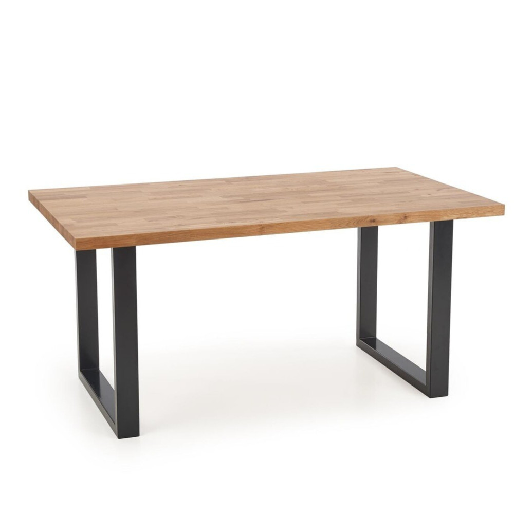 Saliekamais galds RADUS masīvkoks 140/85 cm (pēc izvēles: darba virsmas pagarinājums)