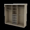 Bīdāmais skapis 3D/230