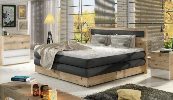 Gulta Diori  “Box springs massive wood Collection”