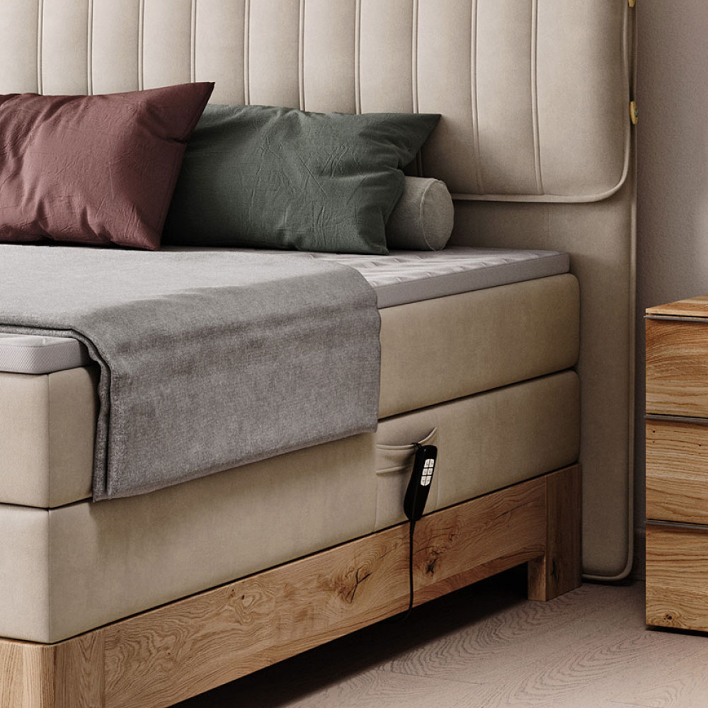 Gulta Elsa  “Box springs massive wood Collection”