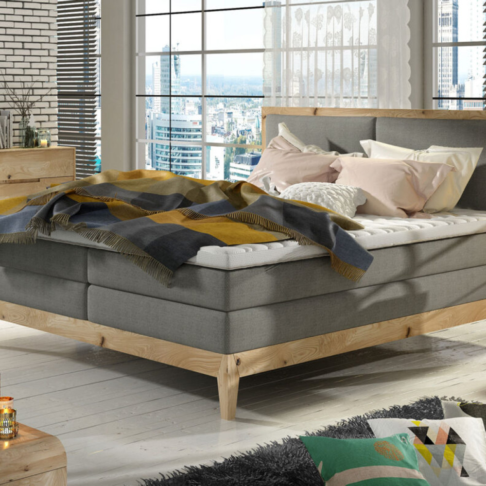 Gulta Ida  “Box springs massive wood Collection”