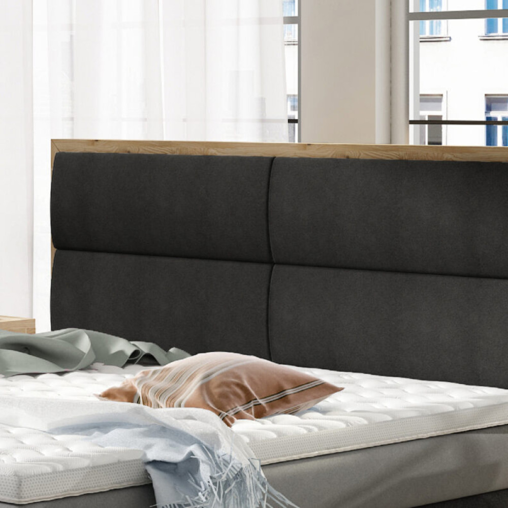 Gulta Trento LED  “Box springs massive wood Collection”