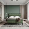 Lucio gulta no "Box springs Collection"