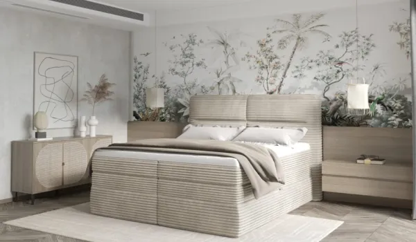 Hudson gulta no "Box springs Collection"