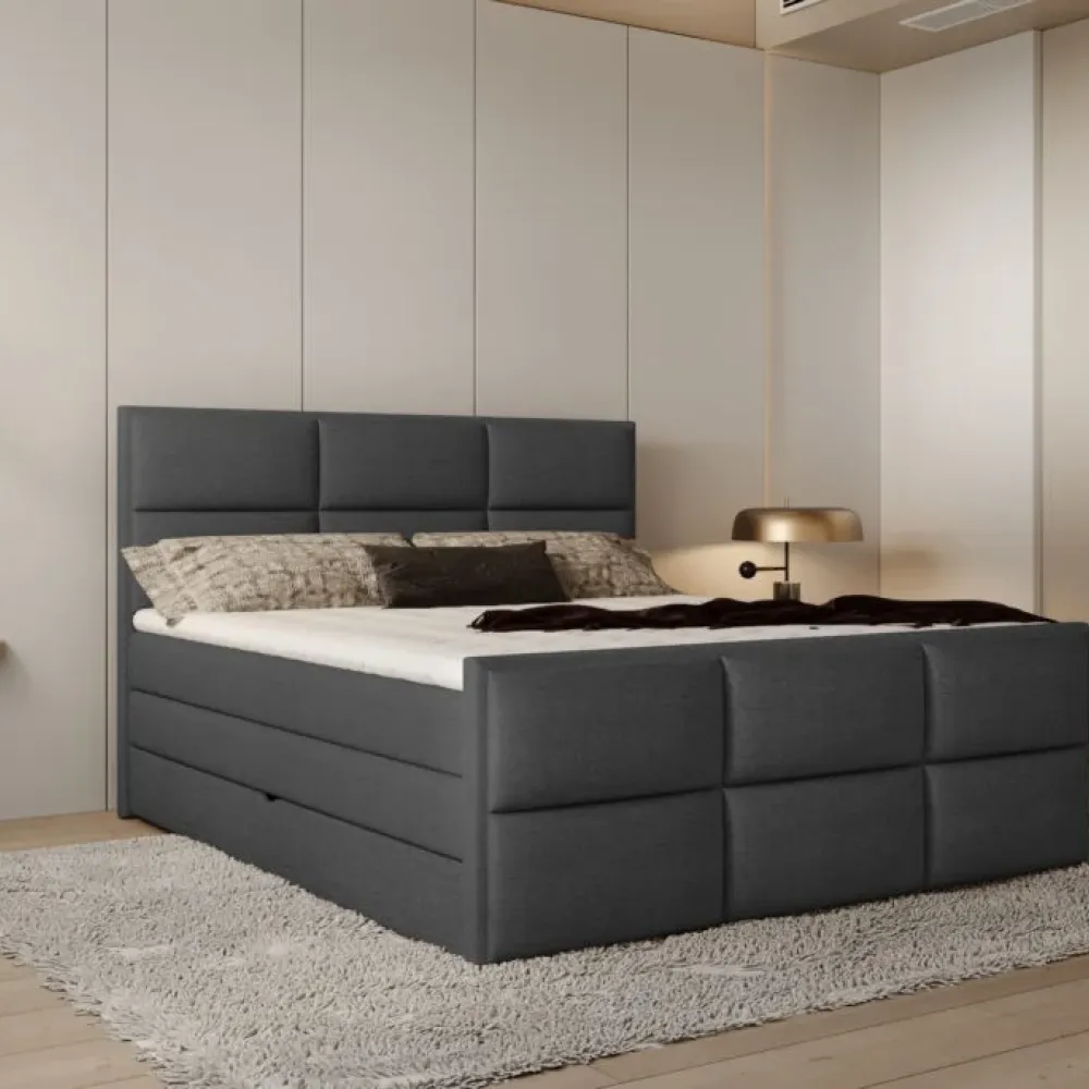 Gulta Melva no "Box springs Collection"